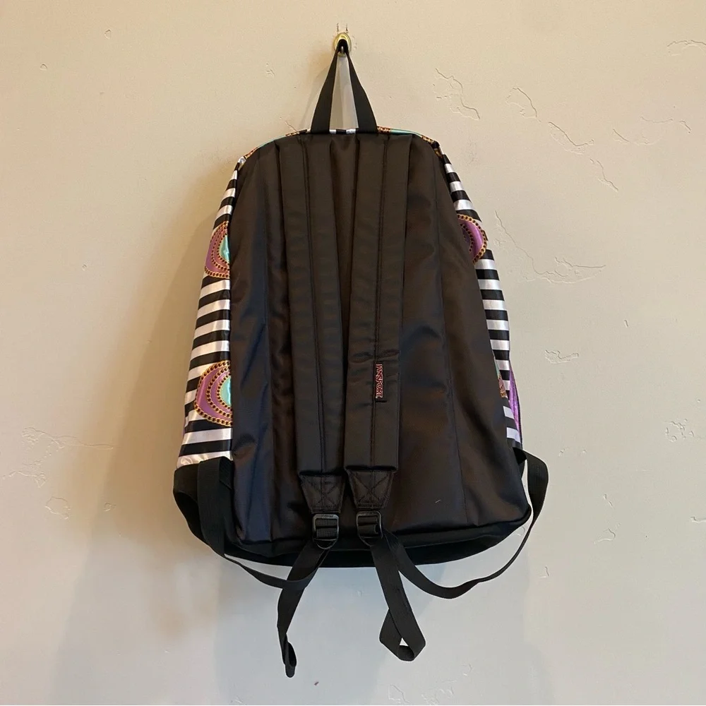 JANSPORT Super FX Livin Lavish Leopard Cheetah Print Superbreak Backpack